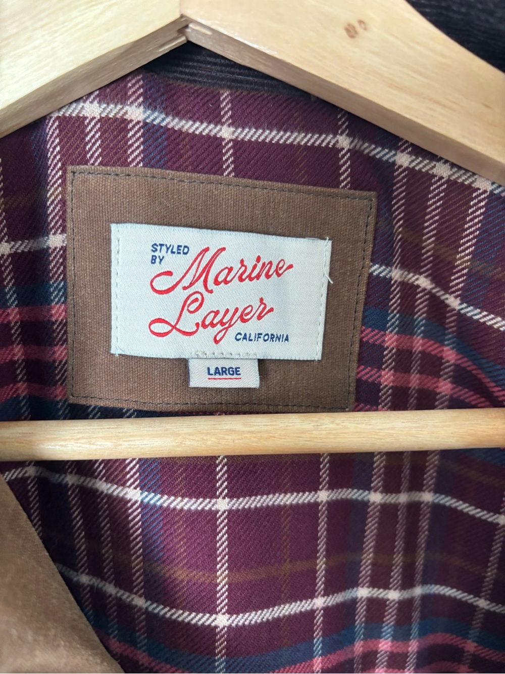 Marine Layer barn jacket lined Large - Picture 2 of 7